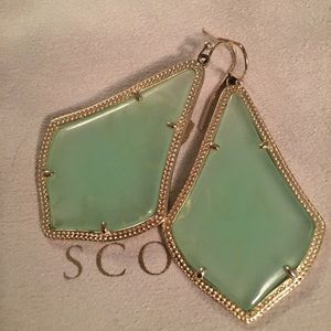 Kendra Scott Alexandra Chalcedony Earrings